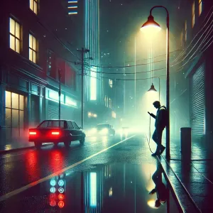 Imagen que refleja el significado de Why'd You Only Call Me When You're High? de Arctic Monkeys