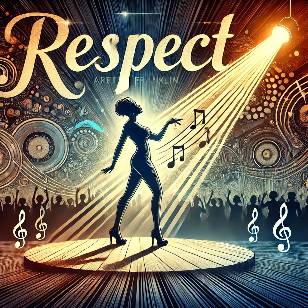 Imagen que refleja el significado de Respect de Aretha Franklin