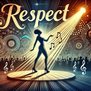 Imagen que refleja el significado de Respect de Aretha Franklin