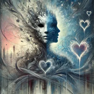 Imagen que refleja el significado de Fake Love de BTS