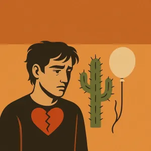 Imagen que refleja el significado de Born with a Broken Heart de Damiano David