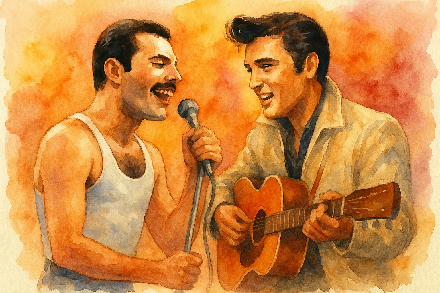 Imagen que refleja el significado de Crazy Little Thing Called Love de Queen