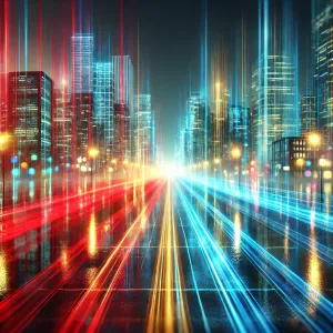 Imagen que refleja el significado de Blinding Lights de The Weeknd